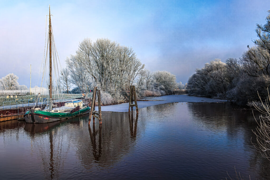 Museumshafen im Alten Land bei Jork